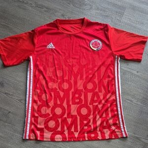Adidas Red Colombia Team Shirt. XL